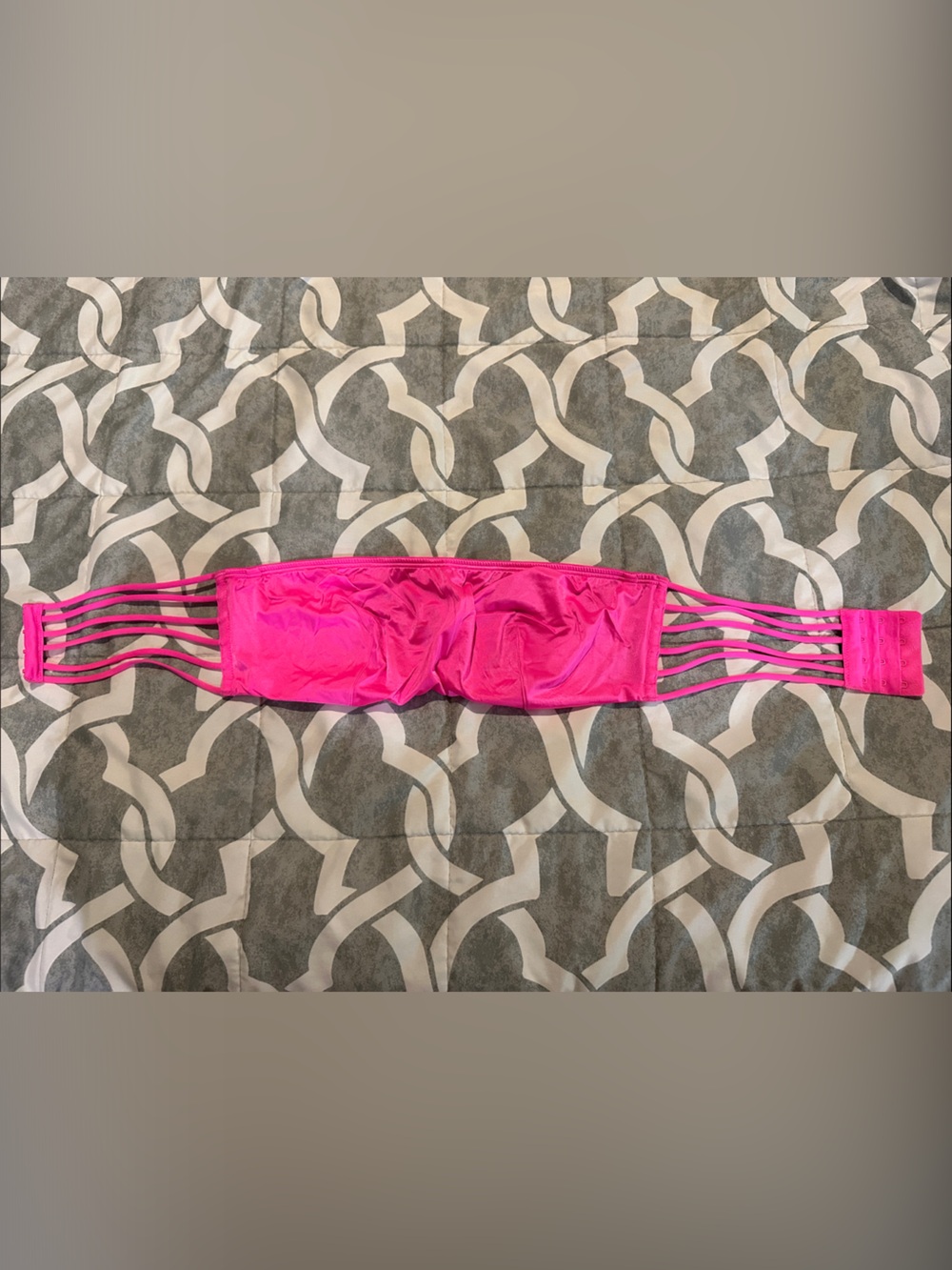 Victoria's Secret Hot Pink Multi-Strap Bandeau